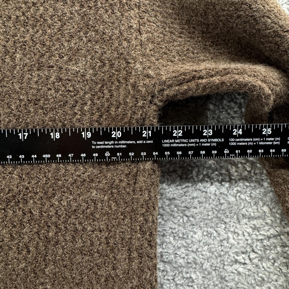 Do Everything In Love Cardigan Sweater Womens One Size Brown Open Front Pockets - Picture 6 of 6